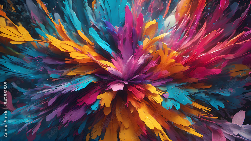abstract colorful background ai generate abstract colorful background ai generate