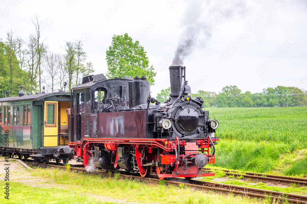 Kleinbahn, Prignitz, Lindenberg, Groß Pankow, Brandenburg, Deutschland Kleinbahn, Prignitz, Lindenberg, Groß Pankow, Brandenburg, Deutschland