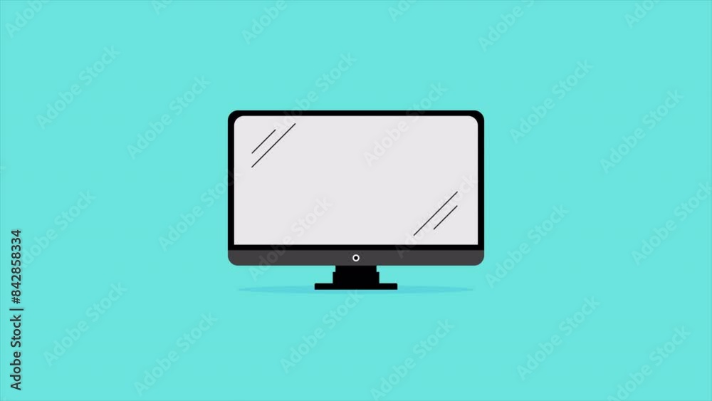 PC monitor screen. Flat screen television. Best for video. PC monitor screen. Flat screen television. Best for video.