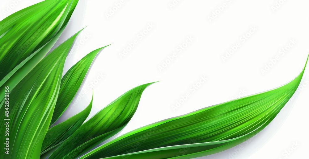 fondo abstracto de hojas verdes, fondo blanco fondo abstracto de hojas verdes, fondo blanco