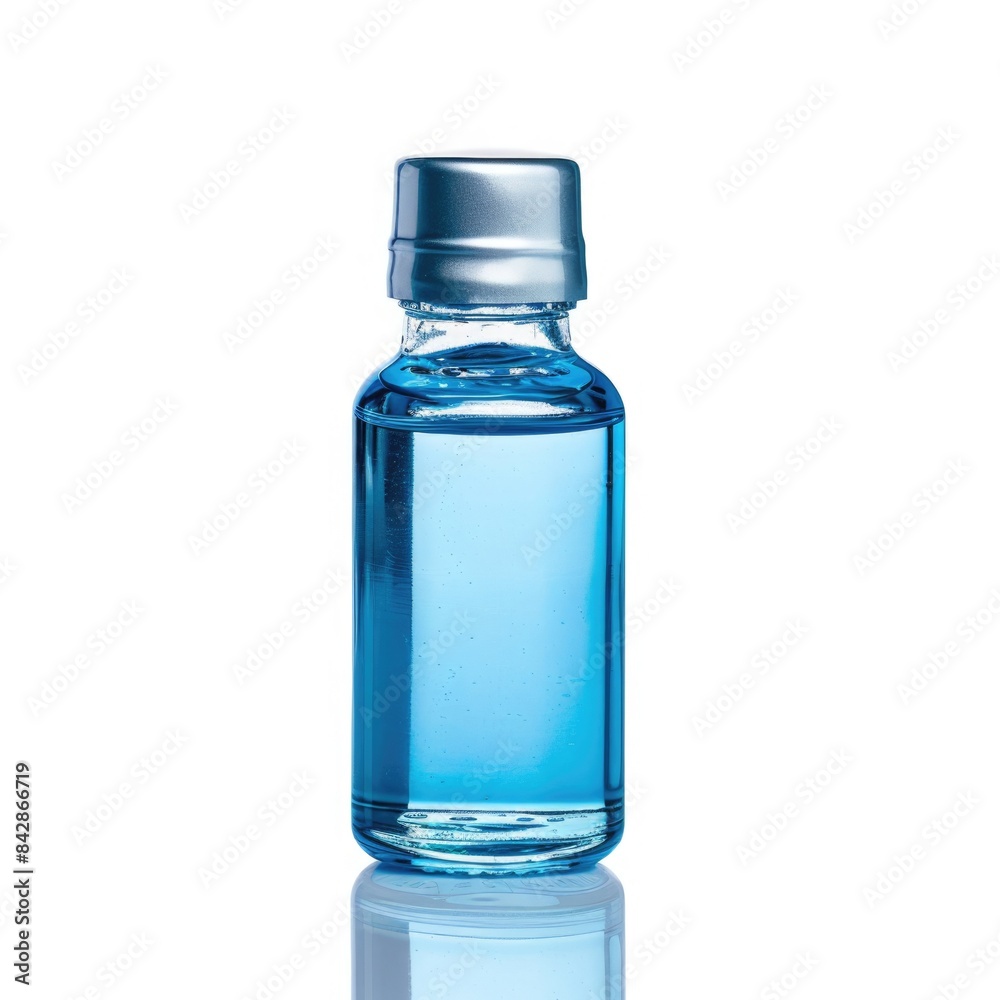 Travel Size Toiletries Set: Miniature Bottles of Essential Personal Care Products for Traveling, Isolated on White Background Travel Size Toiletries Set: Miniature Bottles of Essential Personal Care Products for Traveling, Isolated on White Background