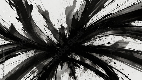 black and white background