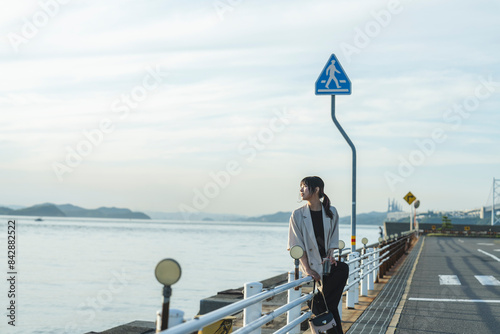 旅する女性