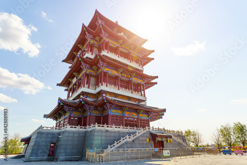 White Crane Tower, Faku County, Shenyang City, Liaoning Province