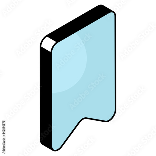 Premium download icon of bookmark