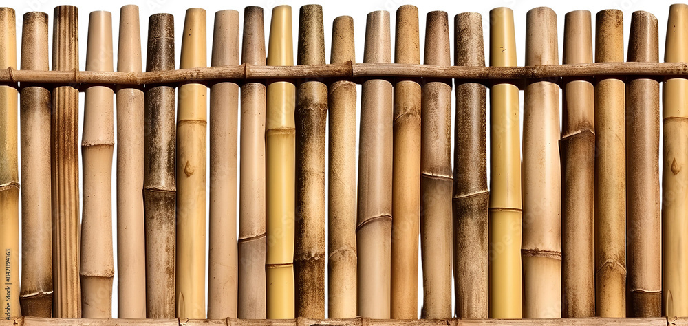 Fototapeta premium bamboo isolated on transparent background.