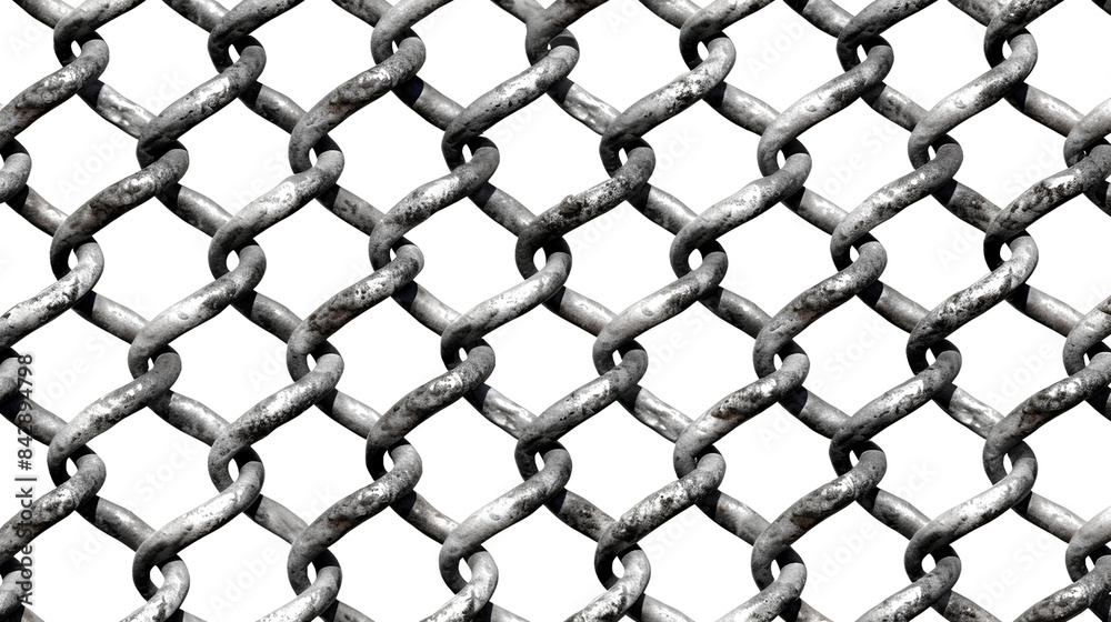 chain link fence isolated on transparent background. chain link fence isolated on transparent background.