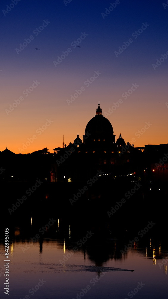 Obraz premium saint peter at sunset