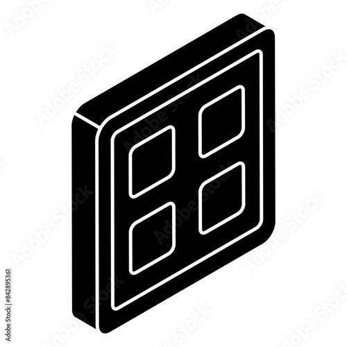 Premium download icon of layout 