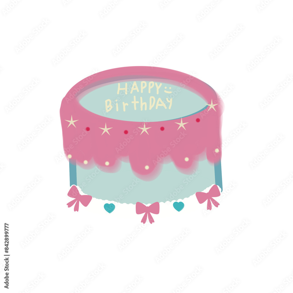 illustration of a cake illustration of a cake