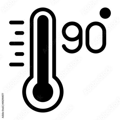 ninety glyph icon