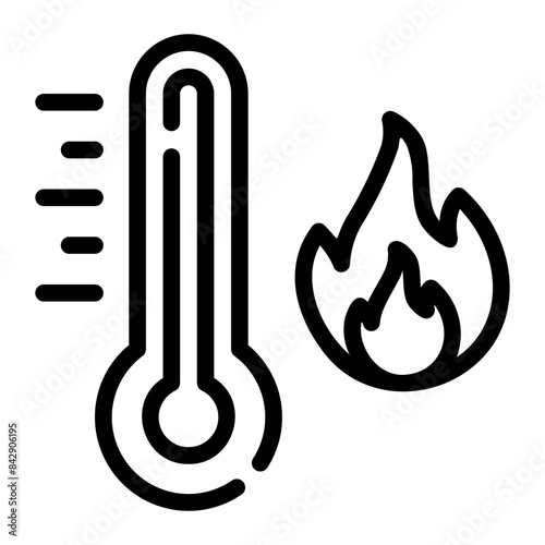 fire line icon
