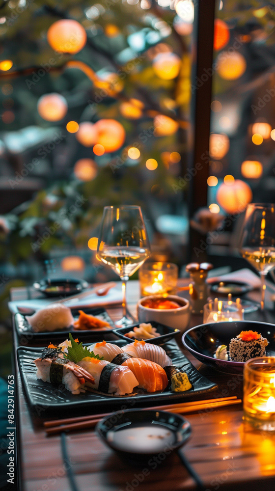 glass of wine in restaurant elegant dreamy feeling glass of wine in restaurant elegant dreamy feeling