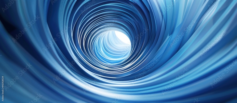 Portal hole made from many curved strips Portal hole made from many curved strips