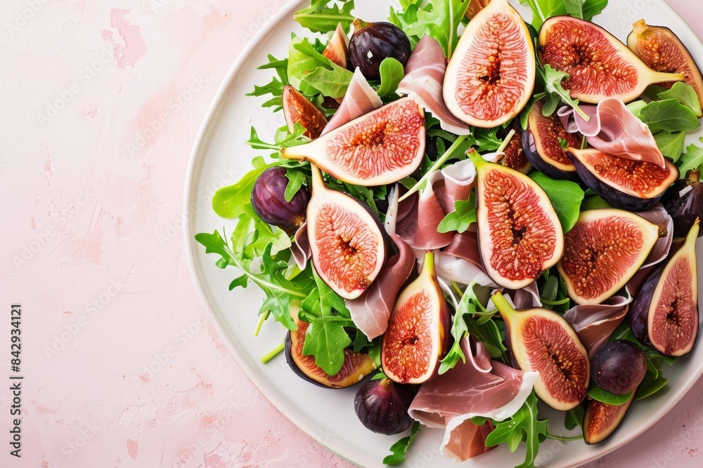 A Delectable Summer Salad With Fresh Figs and Prosciutto A Delectable Summer Salad With Fresh Figs and Prosciutto