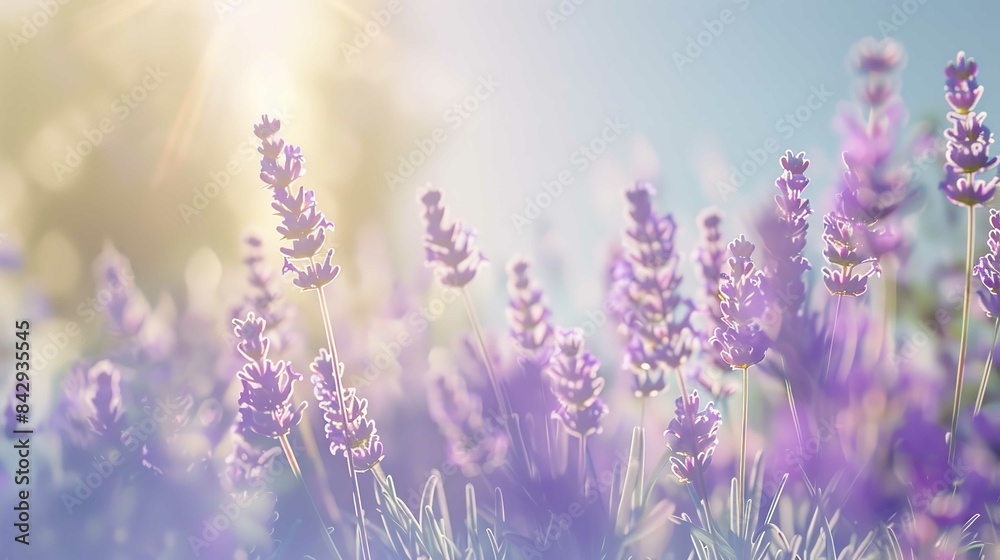 Amazing Beautiful Colorful Natural Scenery: Lavender Fields Amazing Beautiful Colorful Natural Scenery: Lavender Fields