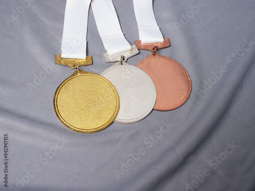 Medals that used as apreciation for winner from a competition. Usually  gold, silver and bronze