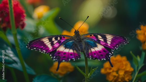 Butterfly in house garden © danial