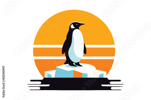 A vector art of Penguin