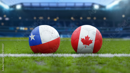 Chile vs Canada Soccer Match