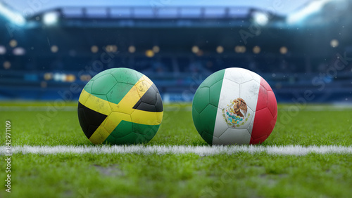 Jamaica vs Mexico Soccer Match