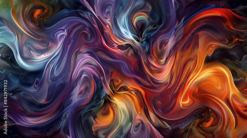 abstract composition of swirling colors and shapes, vibrant and dynamic design abstract composition of swirling colors and shapes, vibrant and dynamic design