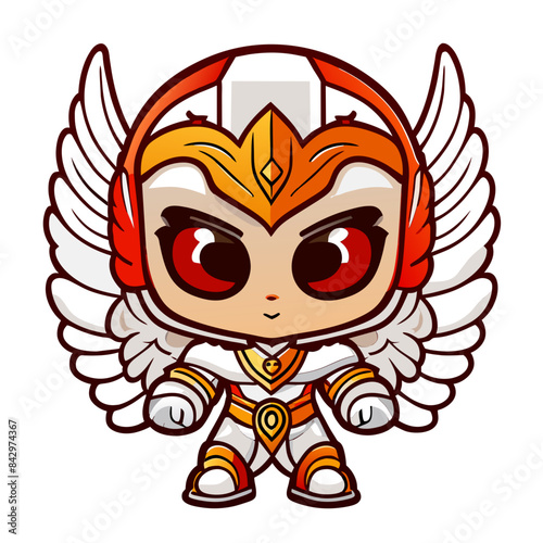 "Angel Character Vector Ideal for Creative Work"