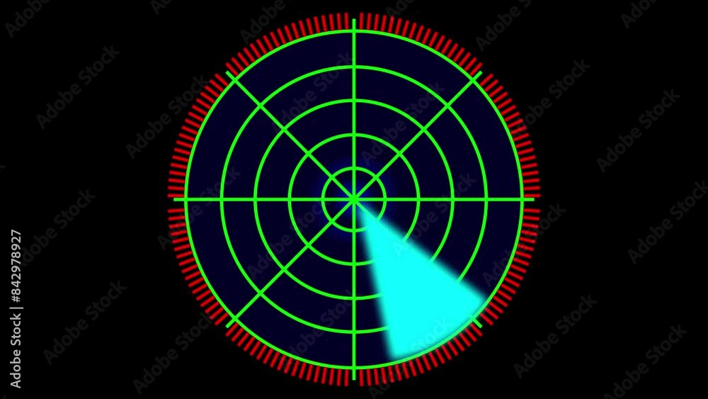 Abstract new radar icon animation. A radar typically features a circular display with concentric rings, a rotating line or sweep, and small blips or dots indicating detected objects. Abstract new radar icon animation. A radar typically features a circular display with concentric rings, a rotating line or sweep, and small blips or dots indicating detected objects.