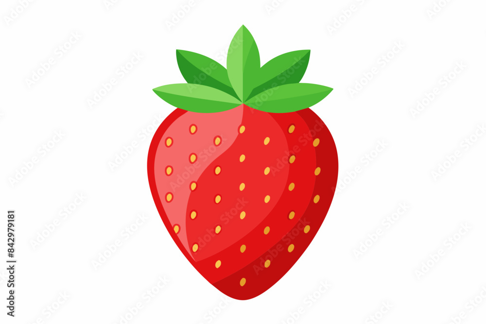 strawberry fruit vector illustration strawberry fruit vector illustration