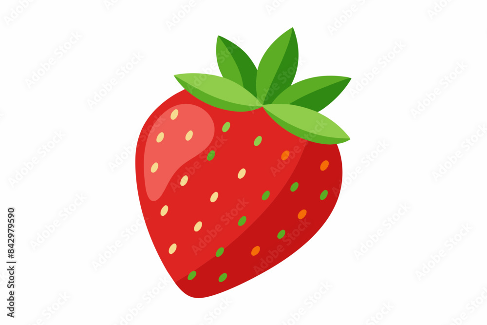 strawberry fruit vector illustration strawberry fruit vector illustration