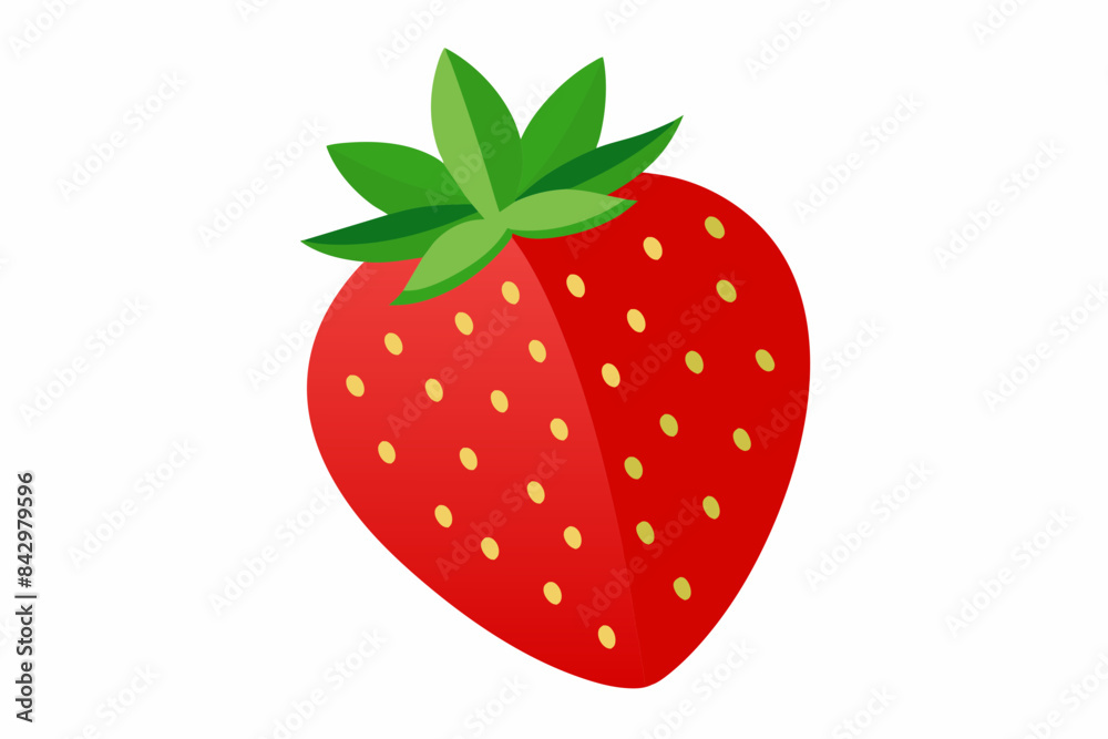 strawberry fruit vector illustration strawberry fruit vector illustration