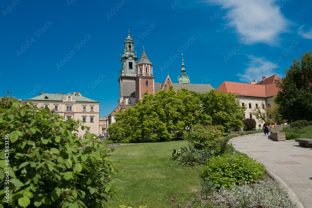 2023-05-22; Royal Cathedral of Wawel Castle in Krakow. Poland. 2023-05-22; Royal Cathedral of Wawel Castle in Krakow. Poland.