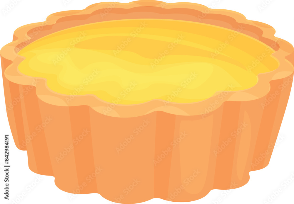 Freshly baked egg tart is a perfect dessert for your tea party Freshly baked egg tart is a perfect dessert for your tea party