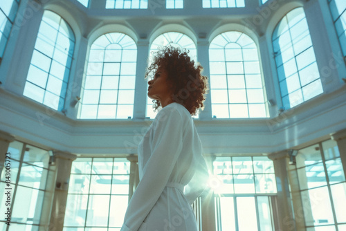 female physician in work environment