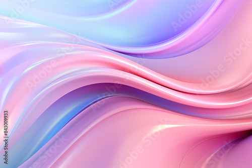 Abstract background colored stains and waves of liquid glossy paint