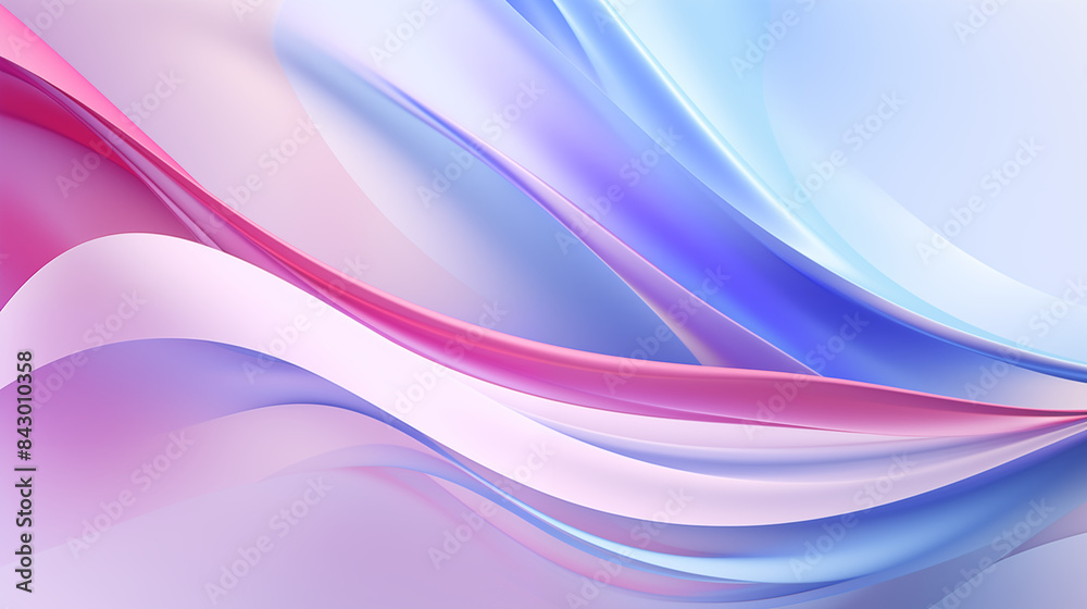 Obraz premium Abstract background colored stains and waves of liquid glossy paint