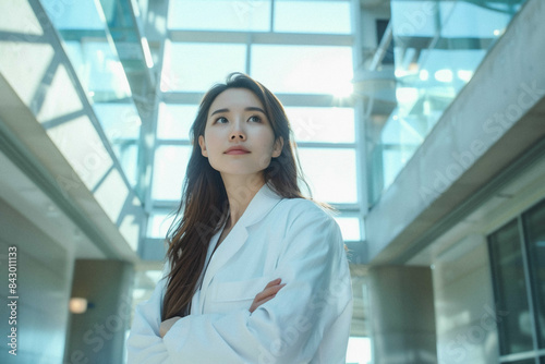 asian female physician in professional setting © maxwellmonty