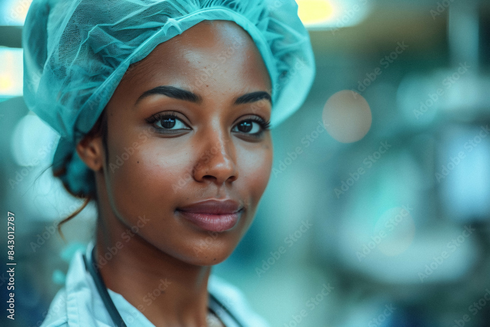 black female physician
black female physician