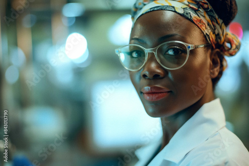 black female physician 