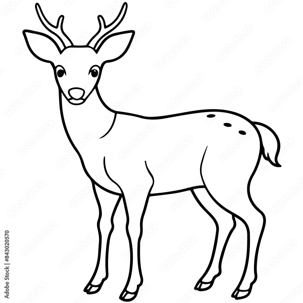 deer cartoon line art outline coloring page nursery room decor illustration, isolated on transparent background
deer cartoon line art outline coloring page nursery room decor illustration, isolated on transparent background