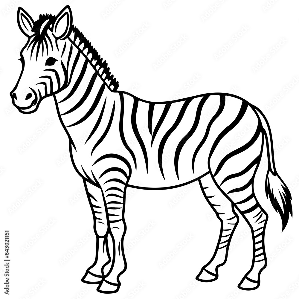 zebra cartoon line art outline coloring page nursery room decor illustration, isolated on transparent background
zebra cartoon line art outline coloring page nursery room decor illustration, isolated on transparent background