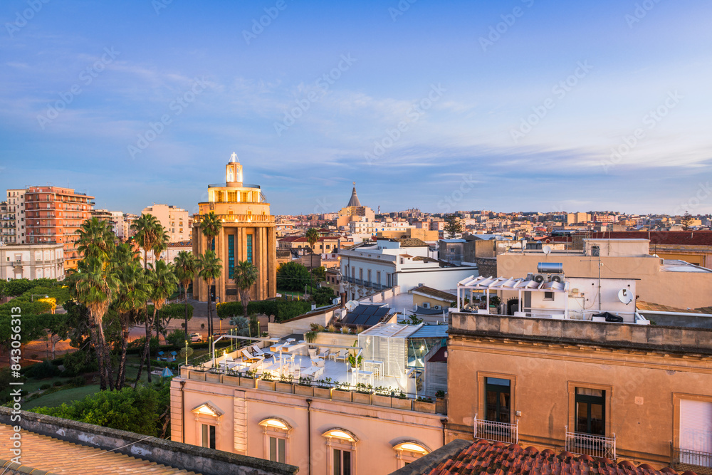 Syracuse, Sicily Dawn Cityscape Syracuse, Sicily Dawn Cityscape