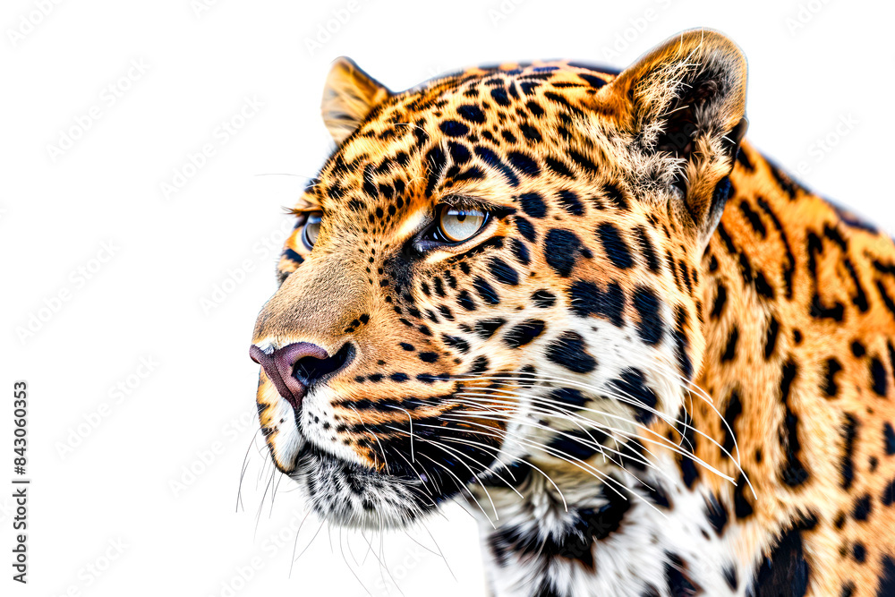 Obraz premium Close-up of leopard face.