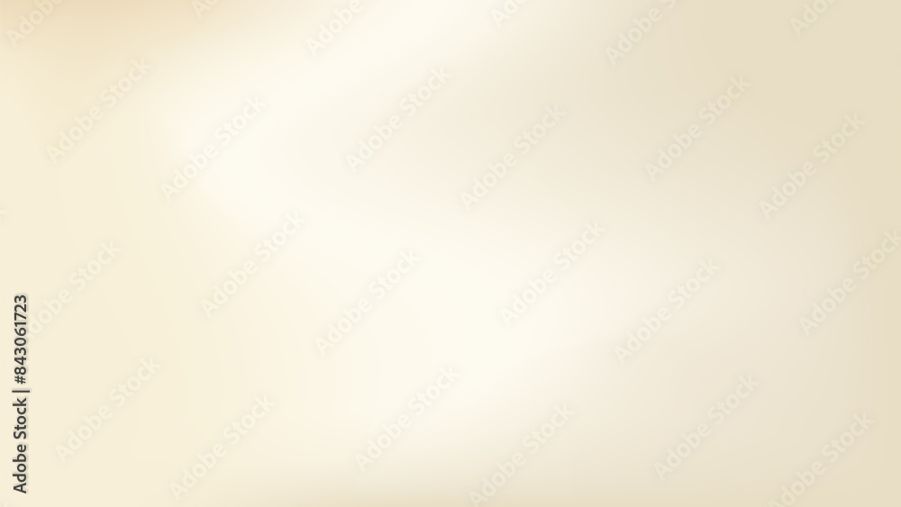 Beige cream gradient bg. Neutral champagne gradation background. Light nude studio graphic. Abstract ivory presentation backdrop. Delucate ecru smooth simple banner. Nacre subtle wallpaper