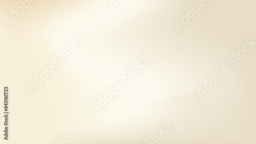 Beige cream gradient bg. Neutral champagne gradation background. Light nude studio graphic. Abstract ivory presentation backdrop. Delucate ecru smooth simple banner. Nacre subtle wallpaper