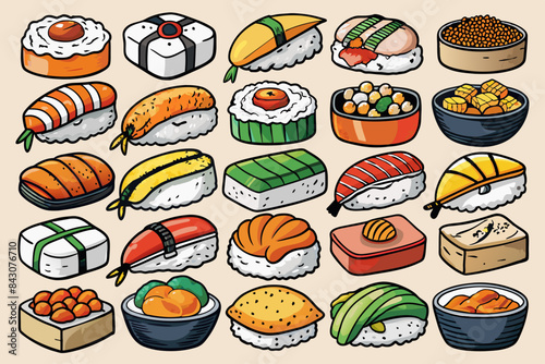 sushi icons