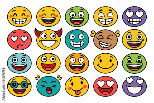 emojis smileys icons