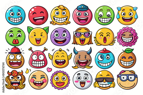 emojis smileys icons