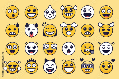 emojis smileys icons