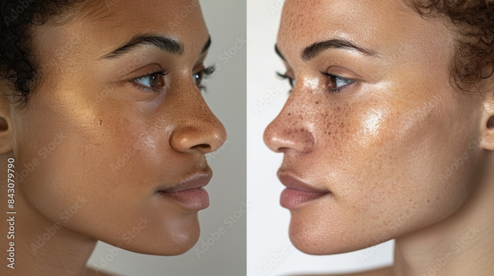 Before and After Results of Natural Peeling Scrub on Skin Smoothness and Glow Improvement Before and After Results of Natural Peeling Scrub on Skin Smoothness and Glow Improvement